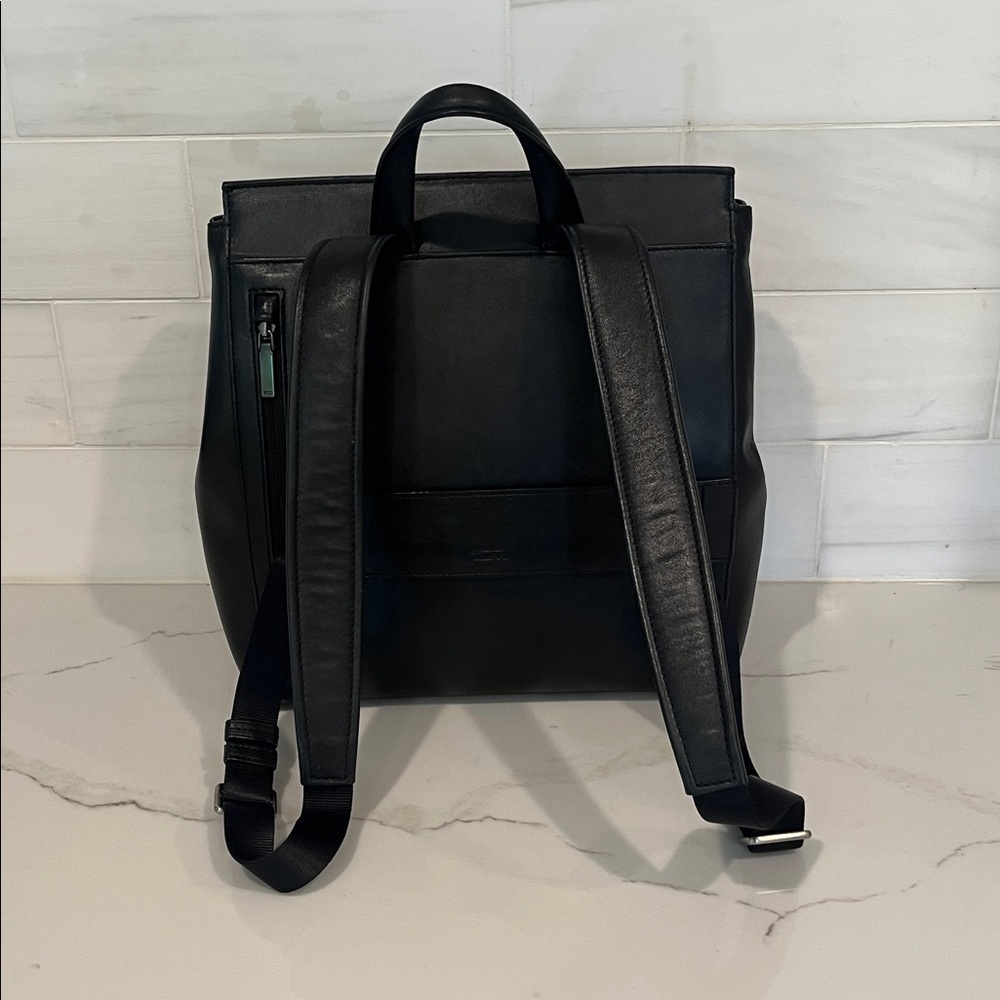 TUMI Mariella Pheobe Laptop Business Backpack European Leather - Picture 3 of 13